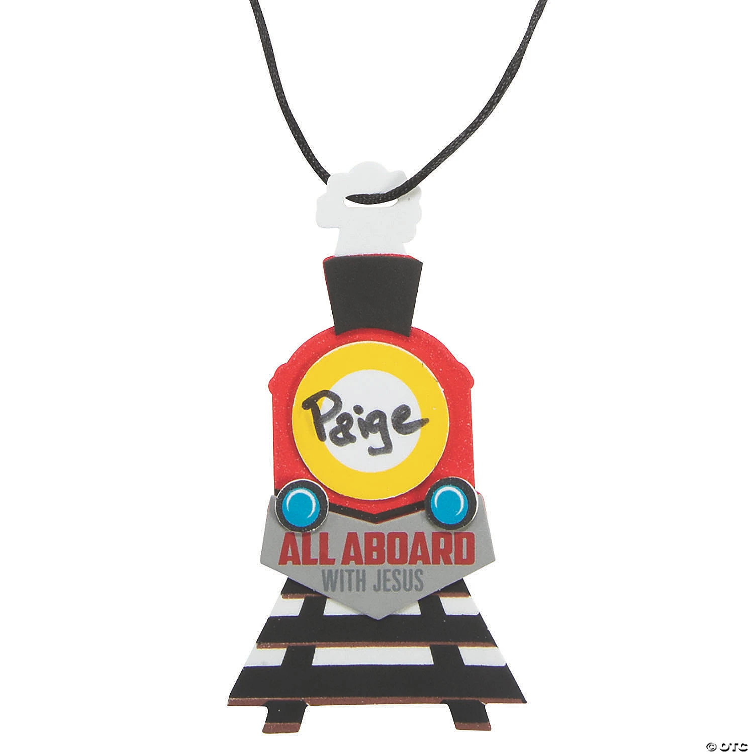 Best Pirce ???? Railroad VBS Name Tag Necklace Craft Kit - Makes 12 ✔️ 1 Best Pirce ???? Railroad VBS Name Tag Necklace Craft Kit - Makes 12 ✔️
