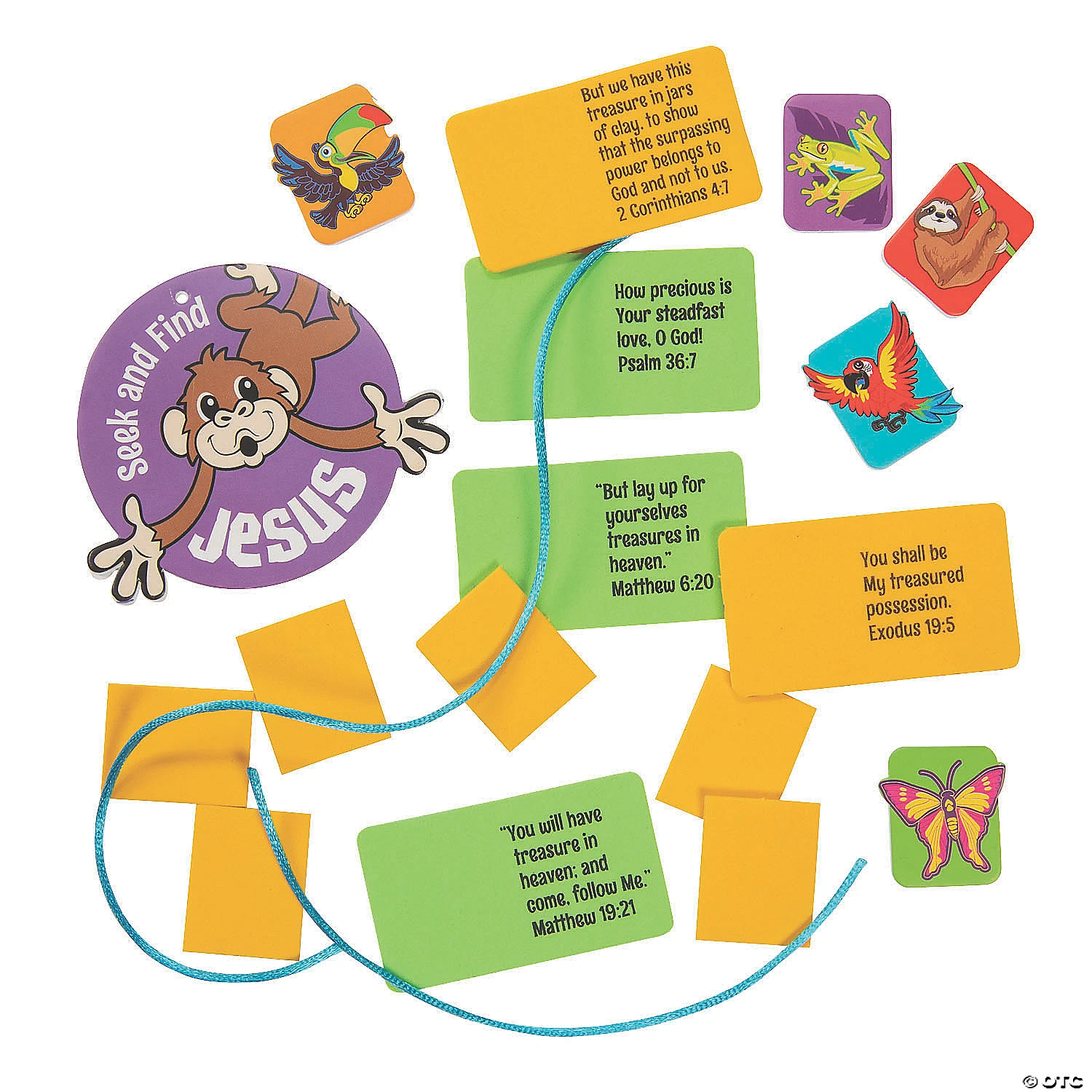 Discount ???? Rainforest VBS Verse a Day Craft Kit - Makes 12 ???? 2 Discount ???? Rainforest VBS Verse a Day Craft Kit - Makes 12 ???? - Image 2