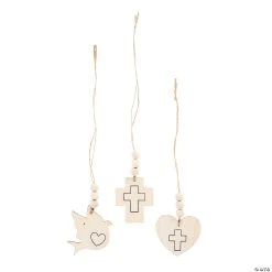 Budget ???? Religious Beaded Ornament Craft Kit - Makes 12 ????