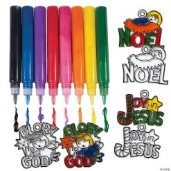 Cheap ???? Religious ???? Christmas Suncatcher Kit – Makes 24 ????