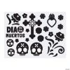 Buy ⭐ Religious Day of the Dead ???? Halloween Mason Jar Decals - 24 Pc. ????