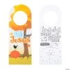 Budget ???? Religious Fall Doorknob Hanger Activities - 12 Pc. ????