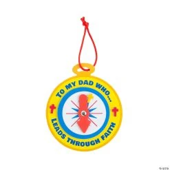 Buy ???? Religious Father’s Day Compass Ornament Craft Kit – Makes 12 ????