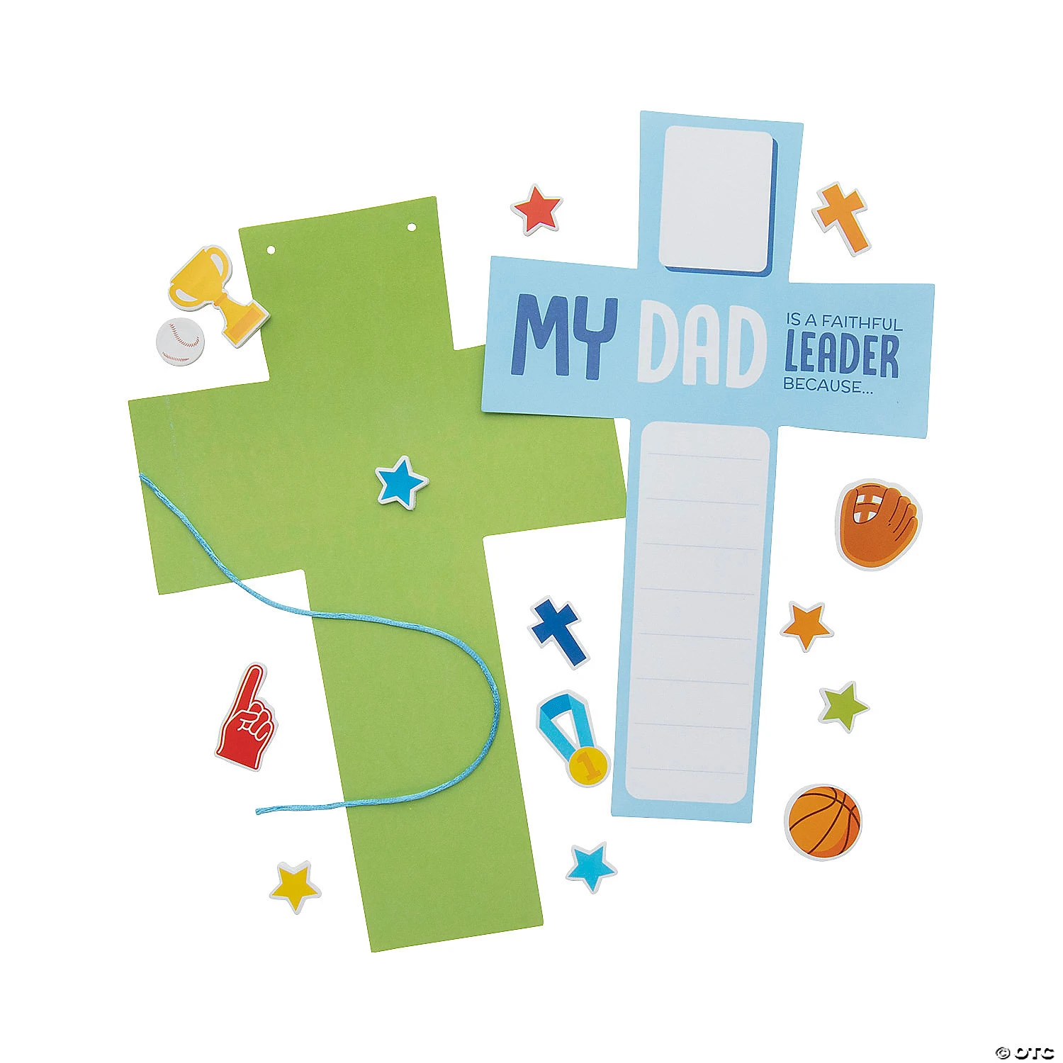 Best Sale ???? Religious Father’s Day Cross Sign Craft Kit - Makes 12 ???? 2 Best Sale ???? Religious Father’s Day Cross Sign Craft Kit - Makes 12 ???? - Image 2