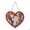 Brand new ???? Religious Heart with Crosses Sign Craft Kit – Makes 12 ????