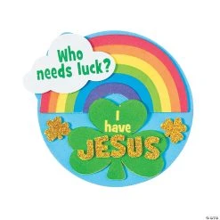 New ???? Religious Luck Magnet Craft Kit - Makes 12 ????
