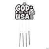 Brand new ???? Religious Patriotic Suncatcher Wind Chimes - 12 Pc. ????