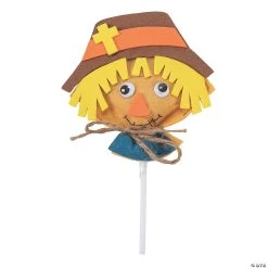 Best reviews of ✨ Religious Scarecrow Lollipop Craft Kit - Makes 12 ????