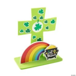 Brand new ???? Religious St. Patrick’s Day Stand-Up Cross Craft Kit - Makes 12 ????