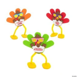 Hot Sale ❤️ Religious Stand-Up Turkey Character Craft Kit – Makes 12 ????