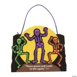 New ???? Religious These Bones Will Live Again Sign Craft Kit - Makes 12 ????