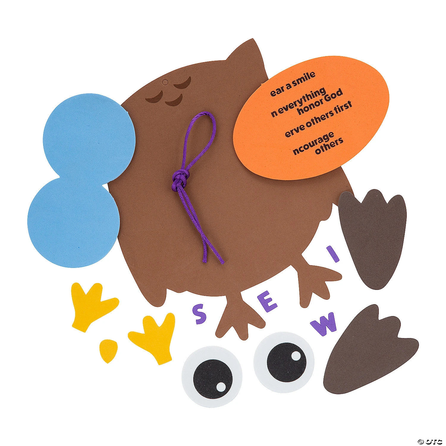 Flash Sale ???? Religious Wise Owl Sign Craft Kit – Makes 12 ???? 2 Flash Sale ???? Religious Wise Owl Sign Craft Kit – Makes 12 ???? - Image 2