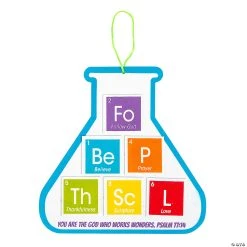 Promo ✔️ Science VBS Elements of Faith Sign Craft Kit - Makes 12 ????
