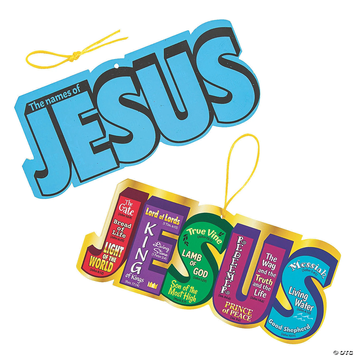 Deals ???? Scratch ’N Reveal Names of Jesus Signs - 12 Pc. ???? 1 Deals ???? Scratch ’N Reveal Names of Jesus Signs - 12 Pc. ????