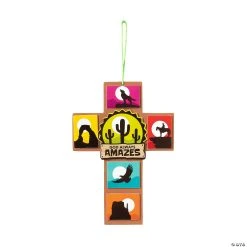New ???? Southwest VBS Cross Sign Craft Kit - Makes 12 ????