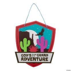 New ⭐ Southwest VBS Printed Sign Craft Kit - Makes 12 ????