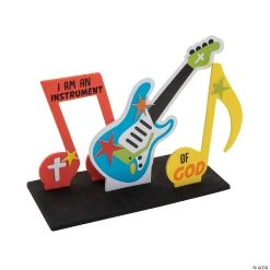 Discount ???? Studio VBS 3D Guitar Sign Craft Kit - Makes 12 ⭐