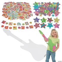 Outlet ???? Studio VBS Design-a-Guitar Craft Kit for 48 ????