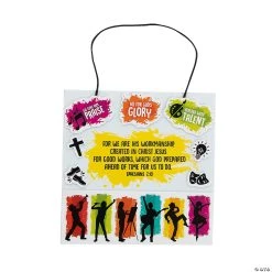 Cheap ???? Studio VBS Overall Verse Sign Craft Kit - Makes 12 ????