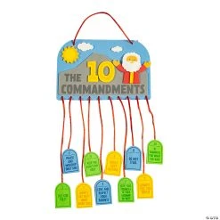 Discount ???? Ten Commandments Mobile Craft Kit - Makes 12 ????