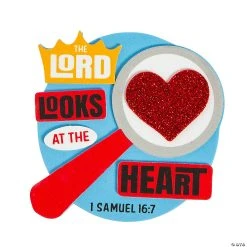 Top 10 ???? The Lord Looks at the Heart Magnet Craft Kit - Makes 12 ????