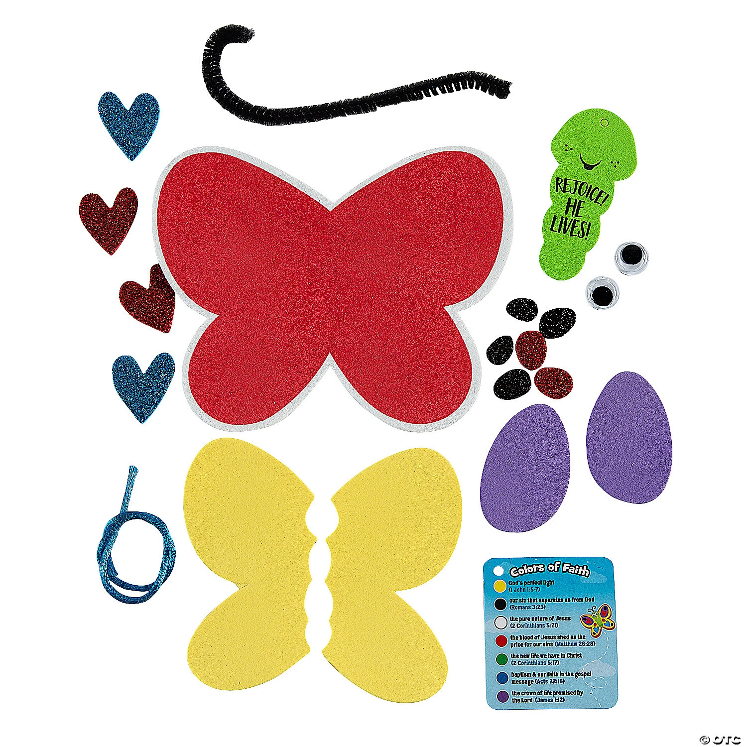 Best deal ???? The Salvation Story Butterfly Bible Craft Kit - Makes 12 ???? 3 Best deal ???? The Salvation Story Butterfly Bible Craft Kit - Makes 12 ???? - Image 3