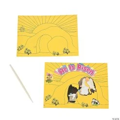 Wholesale ???? The Tomb Is Empty Scratch ’N Reveal Activities - 12 Pc. ????