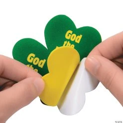 Best Pirce ???? Trinity Shamrock Cross Sign Craft Kit- Makes 12 ???? -US Toy Sales 2024 trinity shamrock cross sign craft kit makes 1213720531 a02