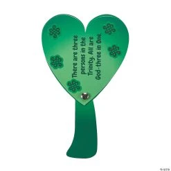 Cheapest ❤️ Trinity Shamrock Heart Craft Kit - Makes 12 ???? -US Toy Sales 2024 trinity shamrock heart craft kit makes 1213820412 a03