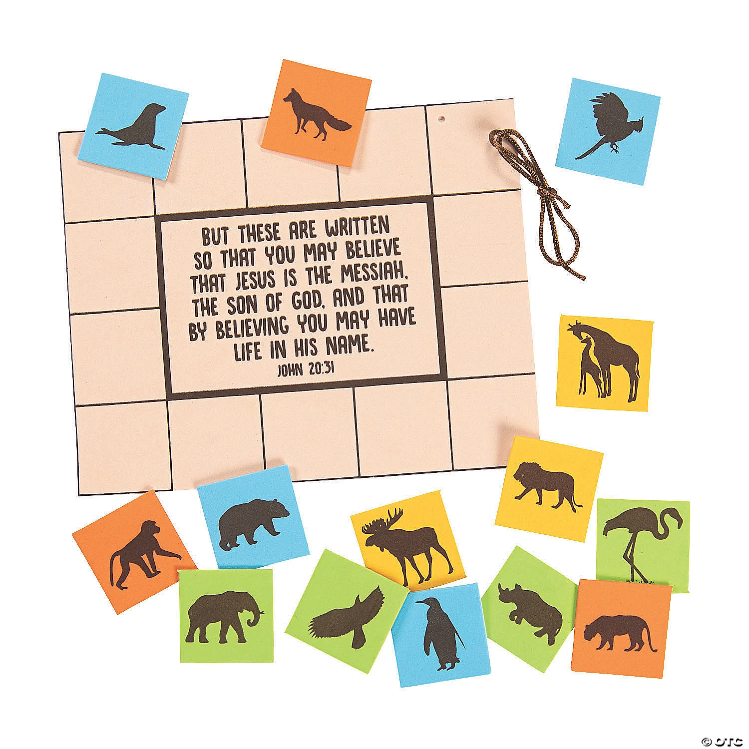 Promo ???? Wild Encounters VBS Verse Sign Craft Kit - Makes 12 ???? 2 Promo ???? Wild Encounters VBS Verse Sign Craft Kit - Makes 12 ???? - Image 2