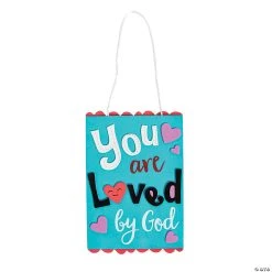 Budget ???? You Are Loved By God Sign Craft Kit- Makes 12 ????