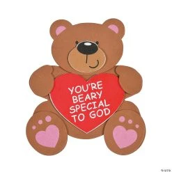 Hot Sale ???? You’re Beary Special To God Magnet Craft Kit - Makes 12 ????